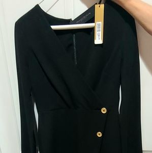 New a symmetrical Donna Karan dress